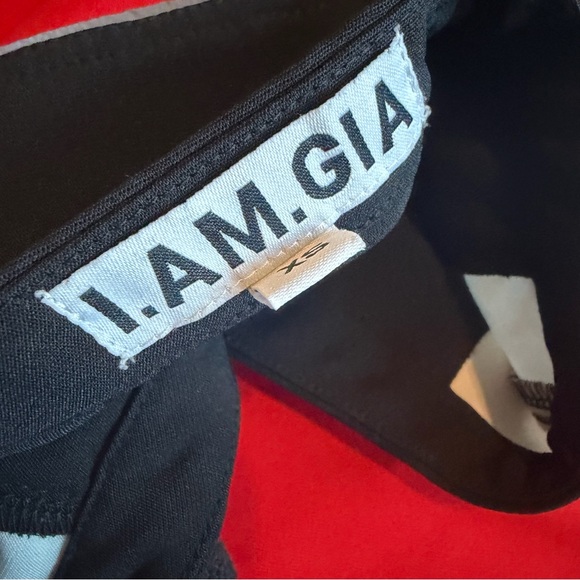 I.AM.GIA Electra Pants Motocross Baggy Loose Fit Red Bold Street Size XS Women's - Picture 12 of 13